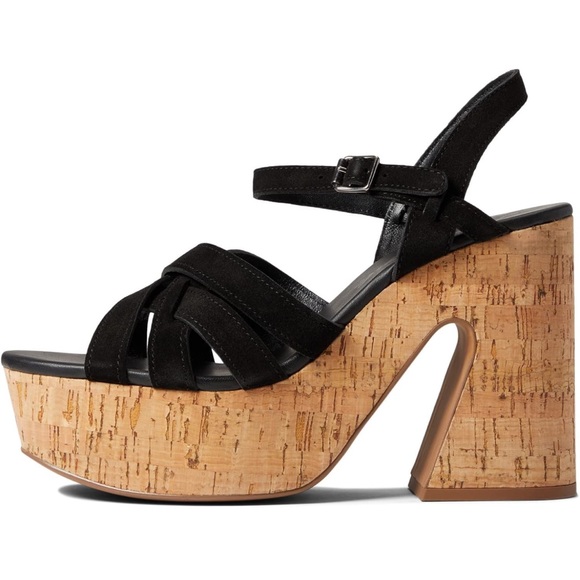 Free People Lisbon Mary Jane Cork Platform-Size US 11 / EU 41 (NEW without Box) - Picture 1 of 12